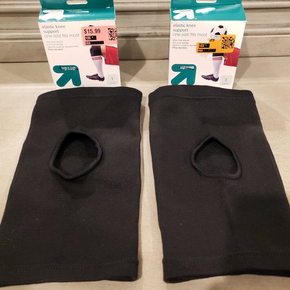 UP&UP Flexy Bender Knee Supports Compression Patella Stabil Sleeve Unisex (2-pk)